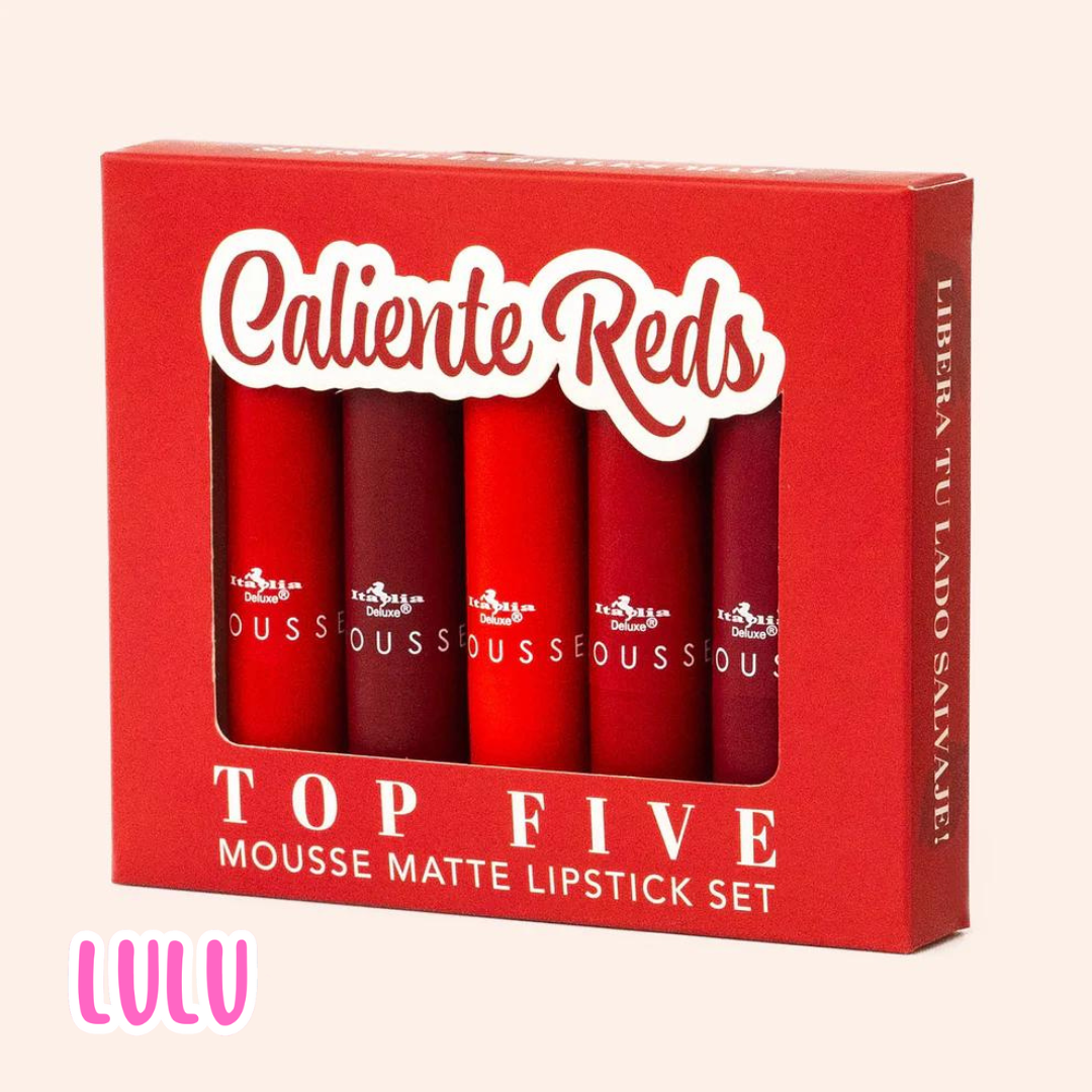 Top Five | Gama Caliente Reds