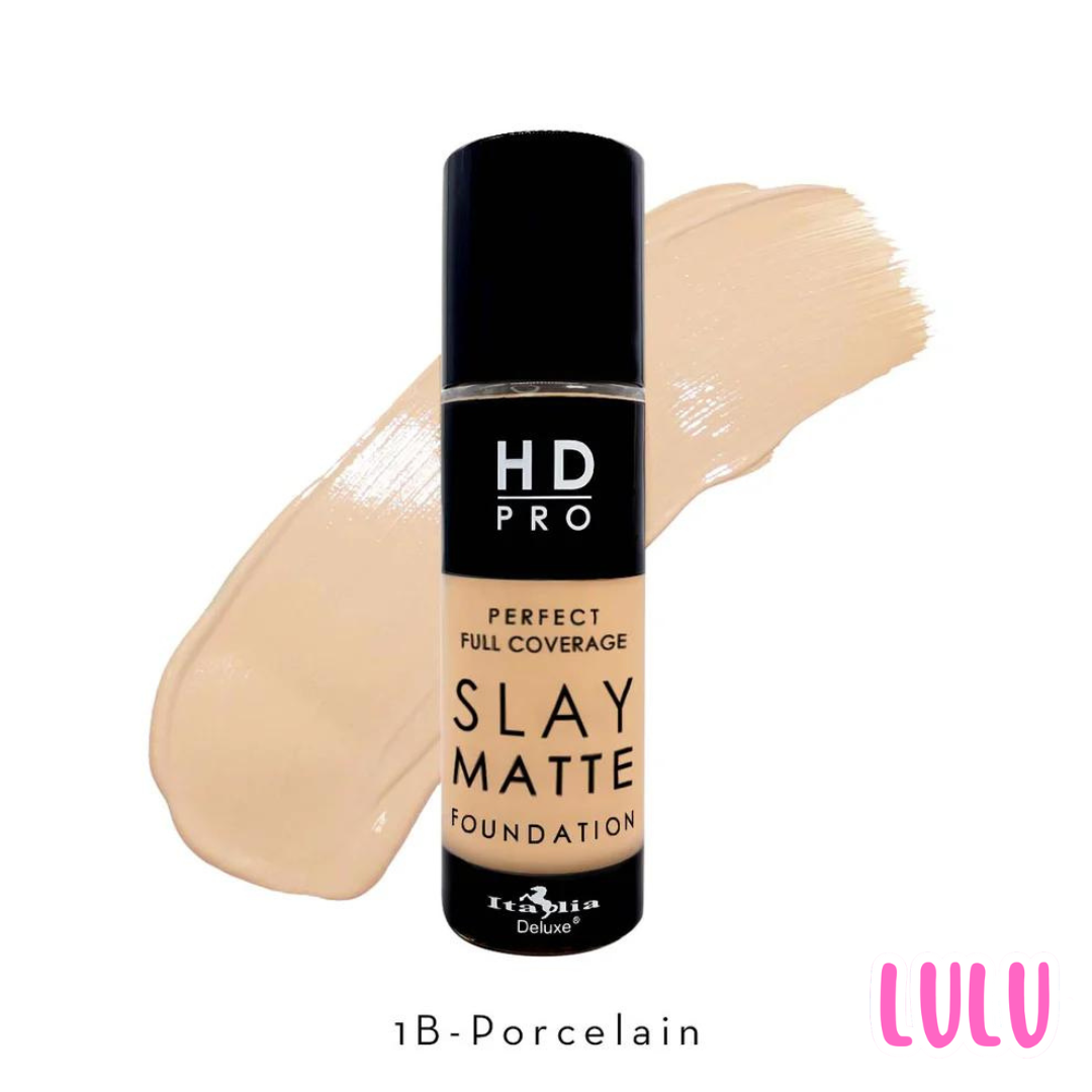 Slay Matte | Base liquida de alta cobertura acabado mate