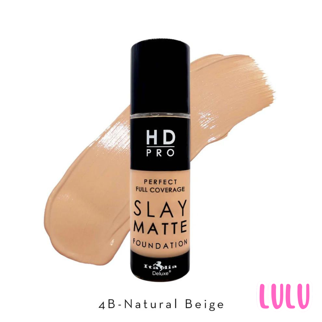 Slay Matte | Base liquida de alta cobertura acabado mate