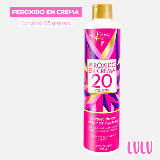 Peróxido en crema : 135 gramos