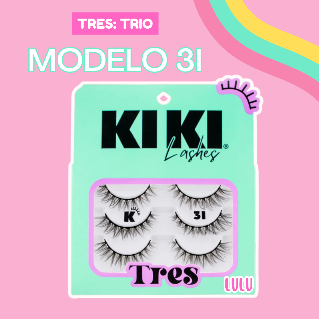 Trío Pestañas Kiki: Modelo 3I