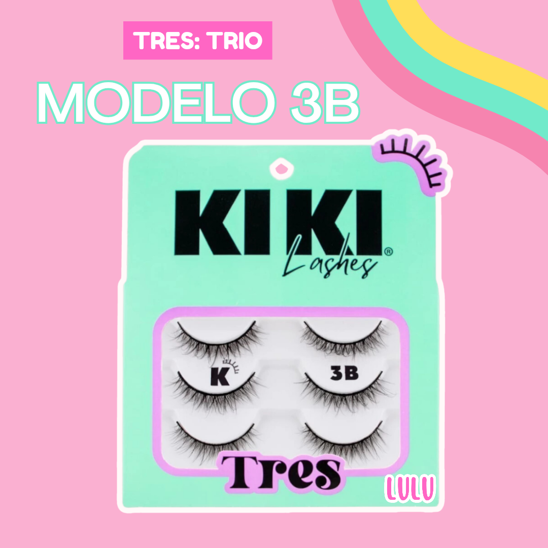 Trío Pestañas Kiki: Modelo 3B