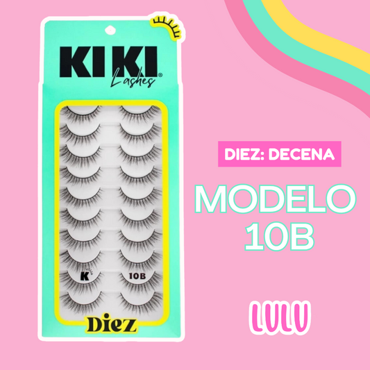 Decena Pestañas Kiki: Modelo 10B