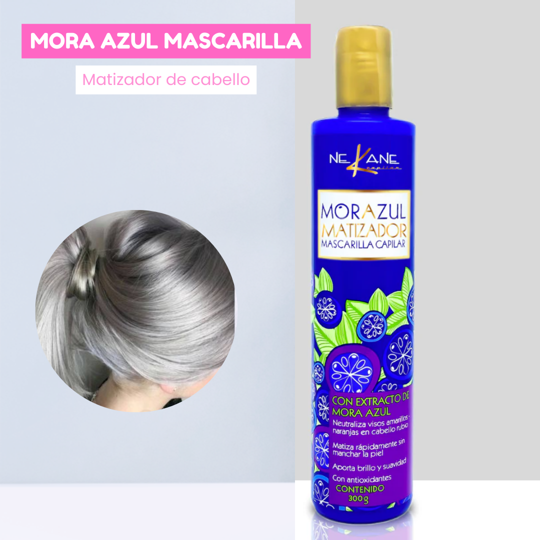 Mascarilla Mora Azul: Matizante