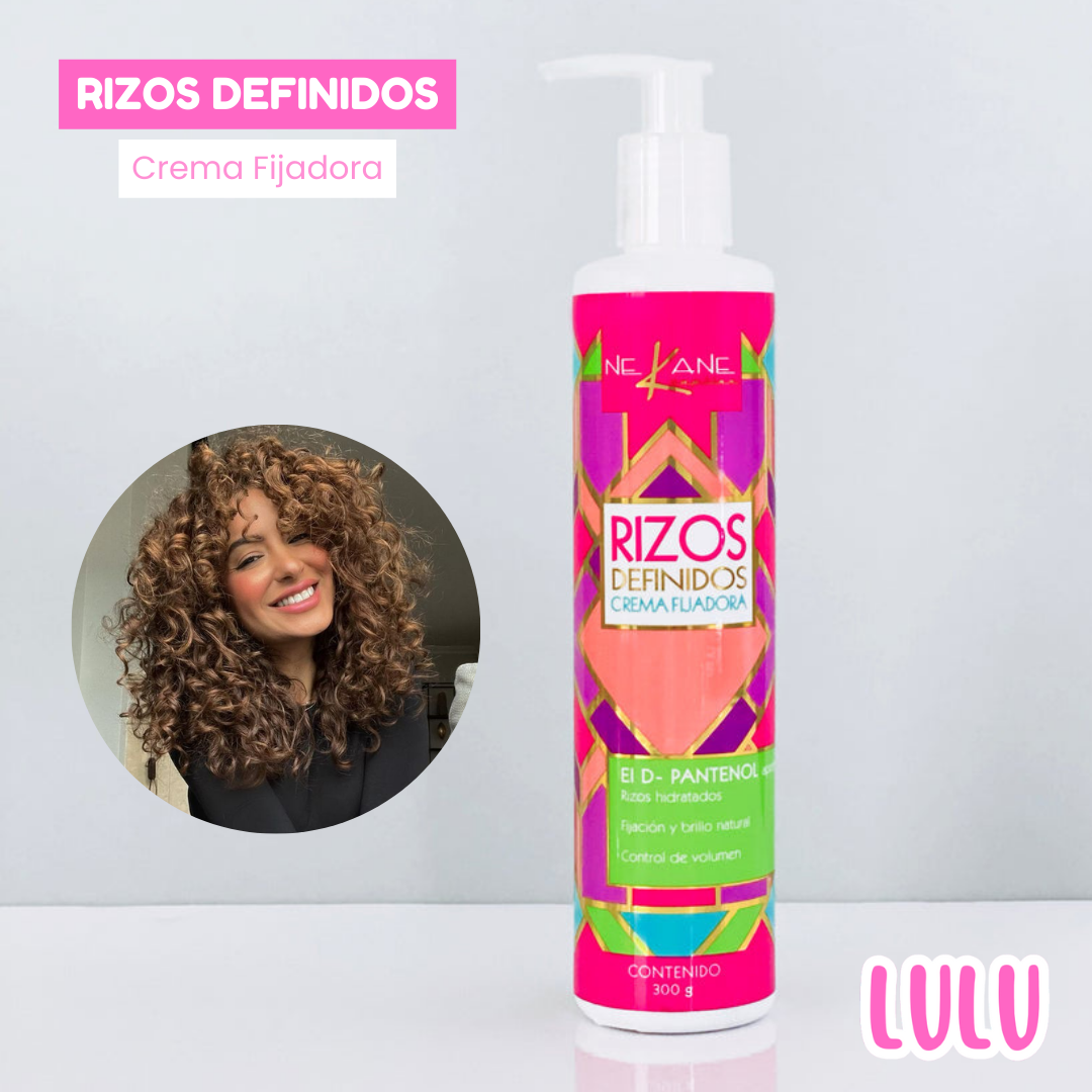 Rizos definidos: Crema Fijadora